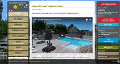 Desktop Screenshot of campinglefouduroi.fr